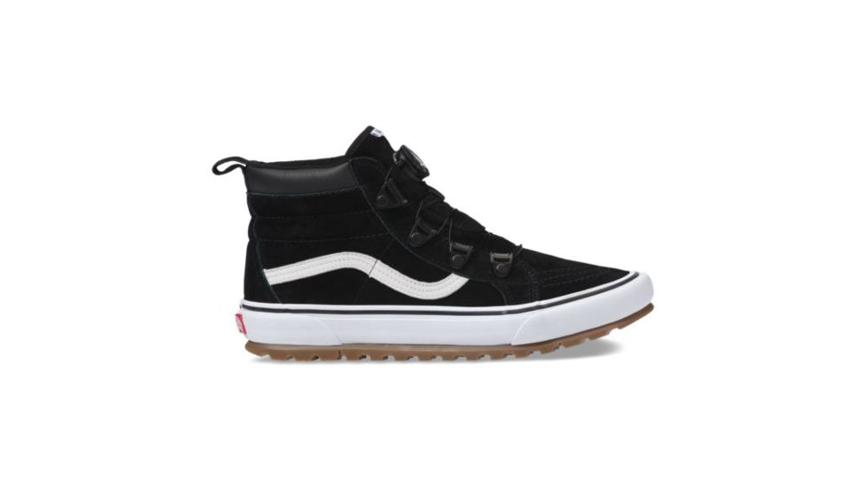 Vans Sk8-Hi MTE Boa Winter Shoes, Black/True White, Men's 10 US, Women's 11.5 US, VN0A3ZCGDX6-10-US-11-5-US
