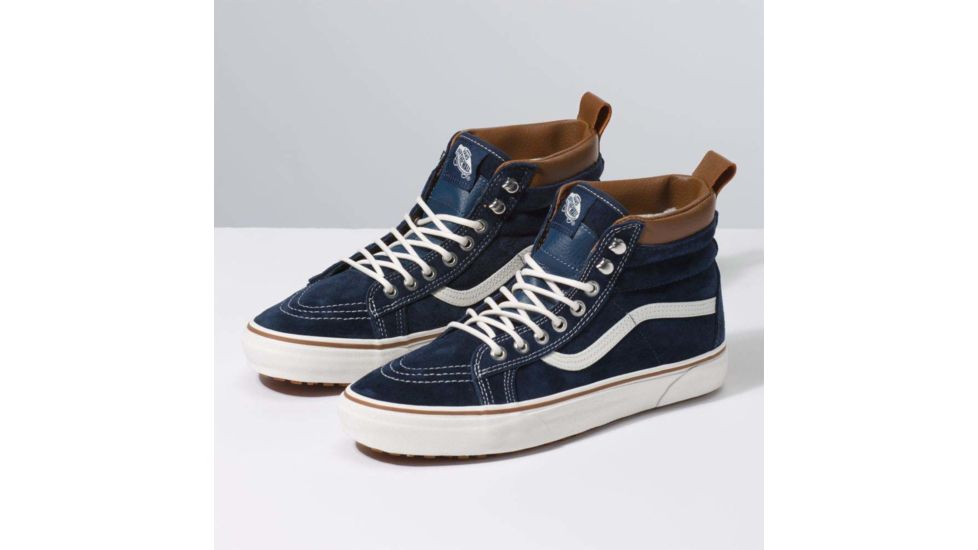 Vans SK8-HI MTE Casual Boot, 3.5 US M/5 US W, Dress Blues/Marshmallow, VN0A33TXRIY-MEDIUM BLUE-3.5