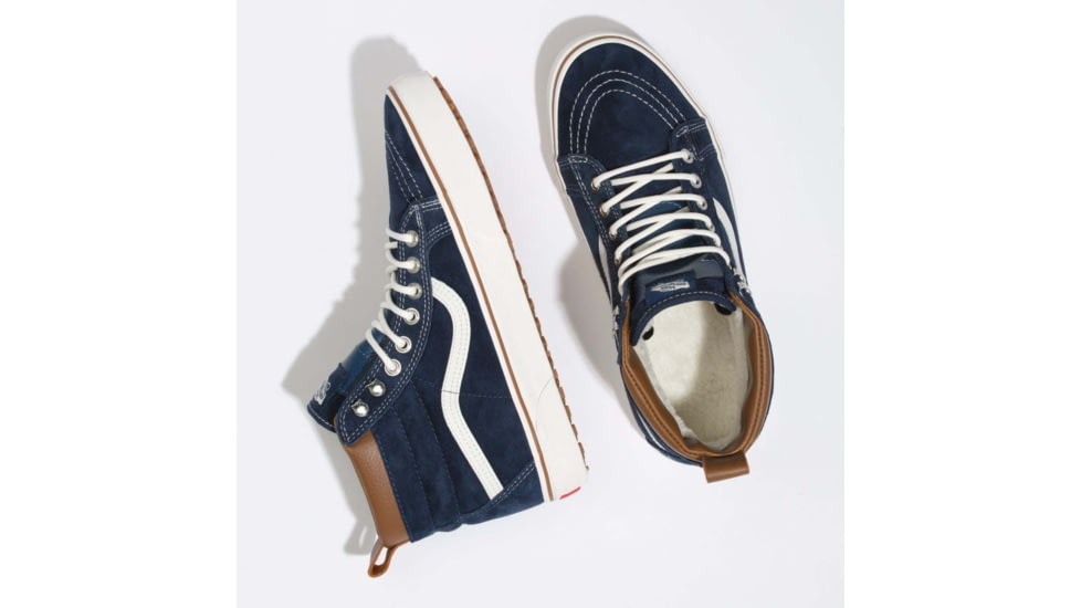 Vans SK8-HI MTE Casual Boot, 3.5 US M/5 US W, Dress Blues/Marshmallow, VN0A33TXRIY-MEDIUM BLUE-3.5