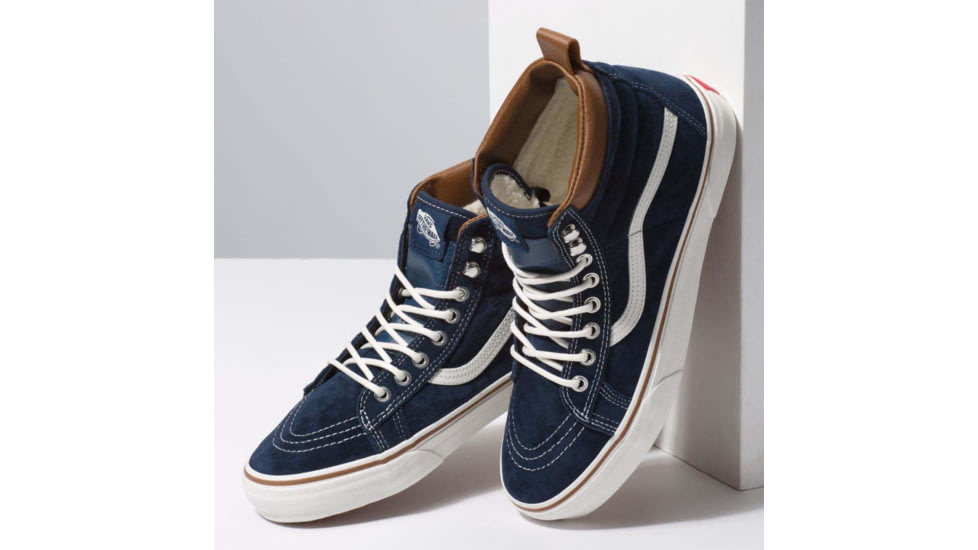 Vans SK8-HI MTE Casual Boot, 3.5 US M/5 US W, Dress Blues/Marshmallow, VN0A33TXRIY-MEDIUM BLUE-3.5