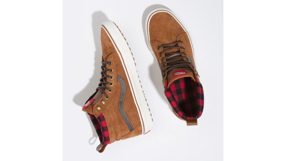 Vans SK8-HI MTE Casual Boot, 8 US M/9.5 US W, Glazed Ginger/Marshmallow, VN0A33TXRIZ-8