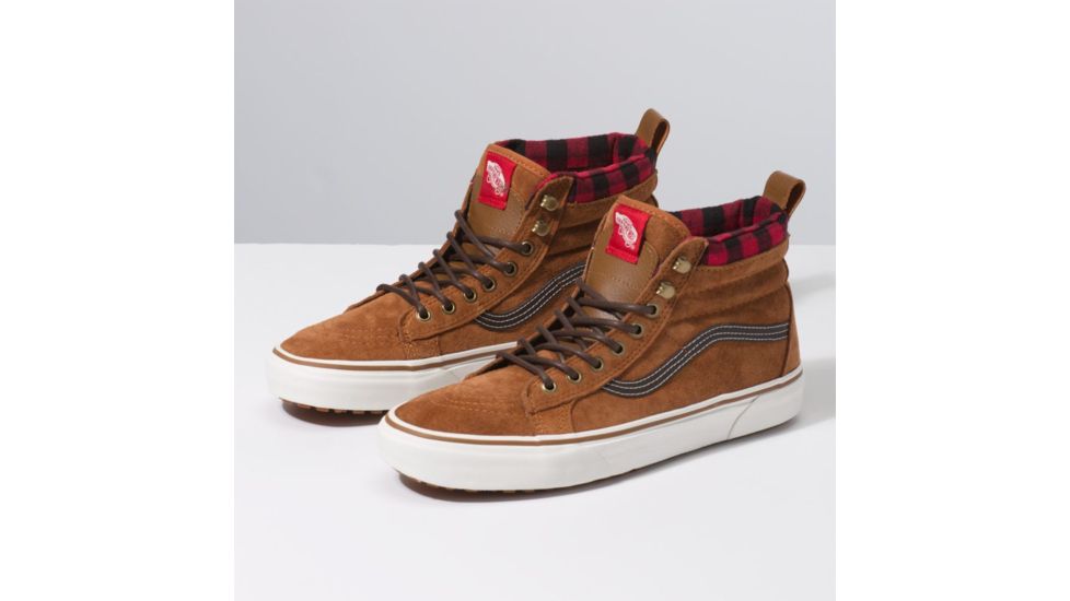 Vans SK8-HI MTE Casual Boot, 8 US M/9.5 US W, Glazed Ginger/Marshmallow, VN0A33TXRIZ-8