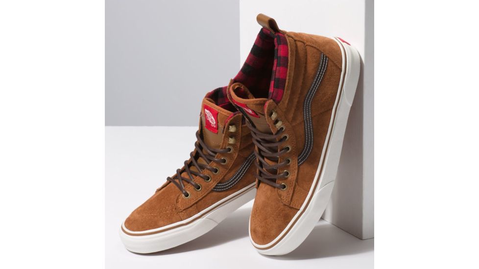 Vans SK8-HI MTE Casual Boot, 8 US M/9.5 US W, Glazed Ginger/Marshmallow, VN0A33TXRIZ-8
