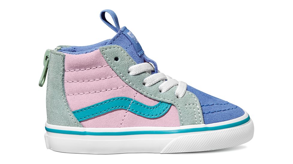 Vans Sk8-Hi MTE Shoes- Kids, Lilac Snow/Ultramarine, 1.5, VN0A2XSNT3Z-1.5