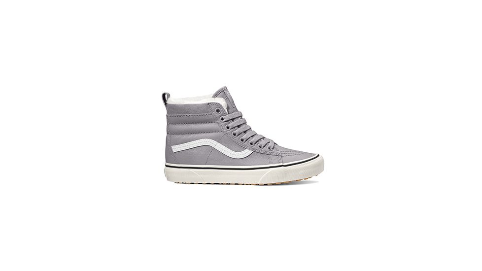 Vans SK8-HI MTE Casual Boot, 5.5 US M/7 US W, Leather/Lilac Gray, VN0A4BV7TUE-5.5