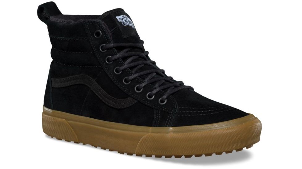 Vans SK8-HI MTE Casual Boot, 9.5 US M/11 US W, Black/Gum, VN0A33TX-GT7-9.5