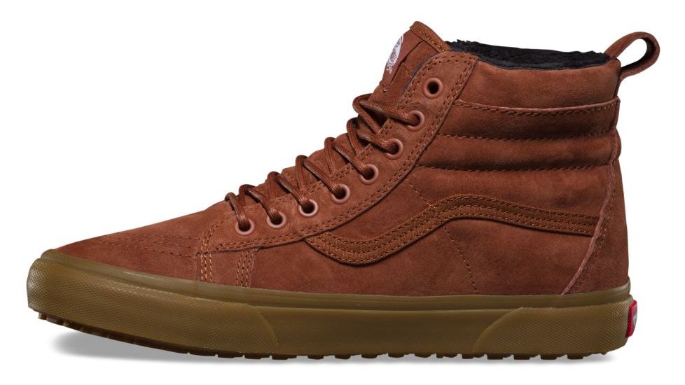 Vans SK8-Hi MTE Shoes - Mens, Sequoia/Gum, 8 US, VN0A33TXUC8-8 US