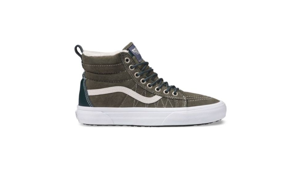 Vans SK8-Hi MTE Winter Shoes, Dusty Olive/Darkest Spruce, Mens 5.5 US, Womens 7 US, VN0A33TXUQ9-5-5-US-7-US