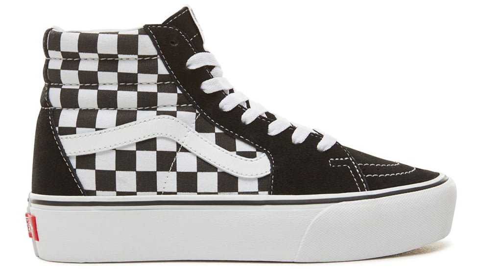 Vans Sk8-Hi Platform 2, Checkerboard/True White, 10, VN0A3TKNQXH-QXH-10