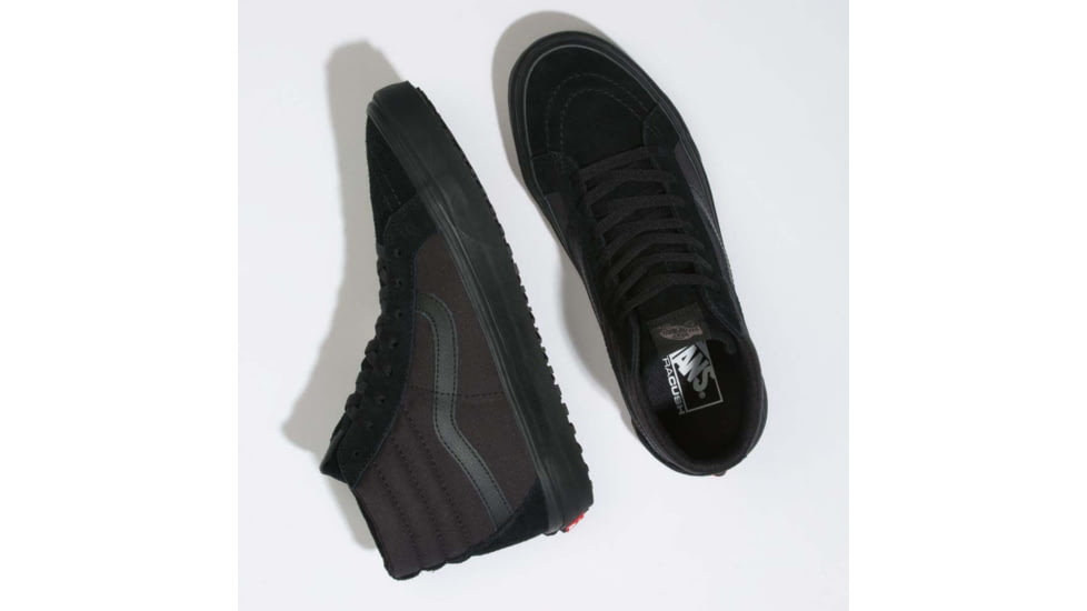 Vans Sk8-Hi Reissue Uc Shoes, Black/Black/Black, 12, VN0A3MV5V7W-BB-12