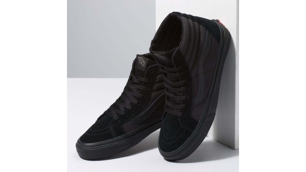 Vans Sk8-Hi Reissue Uc Shoes, Black/Black/Black, 12, VN0A3MV5V7W-BB-12