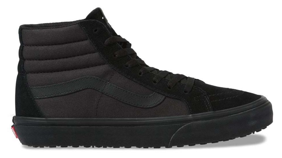 Vans Sk8-Hi Reissue Uc Shoes, Black/Black/Black, 12, VN0A3MV5V7W-BB-12