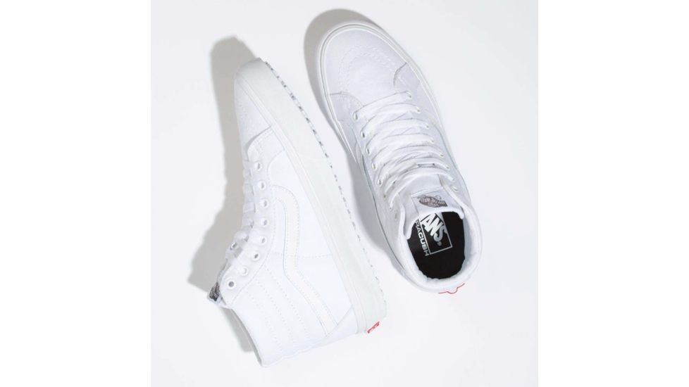 Vans Sk8-Hi Reissue Uc Shoes, True White, 11, VN0A3MV5V7Y-TRUE WHITE-11