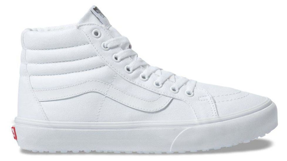 Vans Sk8-Hi Reissue Uc Shoes, True White, 11, VN0A3MV5V7Y-TRUE WHITE-11