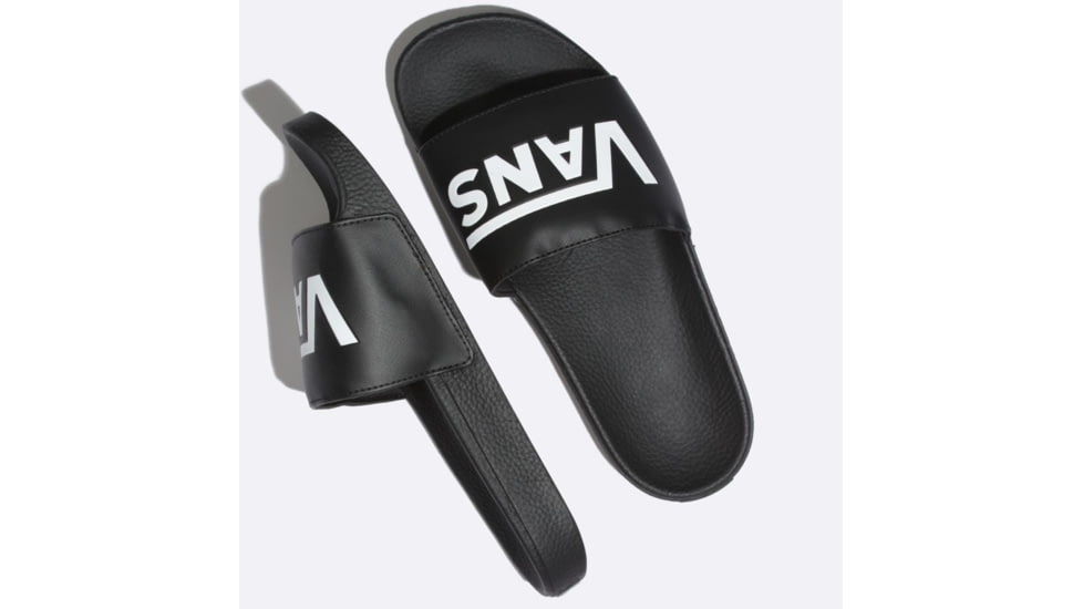 Vans Slide-On - Mens, Vans Black, 10, VN0004KIIX6-IX6-10