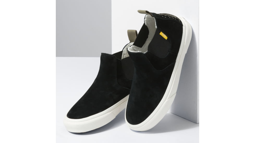 Vans Slip-On Mid MTE Winter Boot, Black/Beetle, 4 US, VN0A3TKT-25J-4