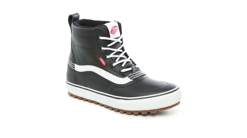 Vans Standard Mid MTE Winter Boot, Black/White, 9 US, VN0A54FU-Y28-9
