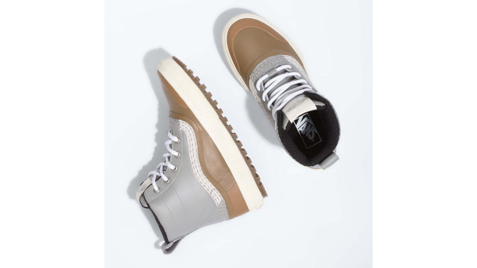 Vans Standard Mid MTE Winter Boot, Gray/Gum, 4 US, VN0A54FU-0CS-4