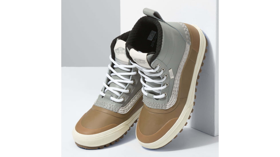 Vans Standard Mid MTE Winter Boot, Gray/Gum, 4 US, VN0A54FU-0CS-4