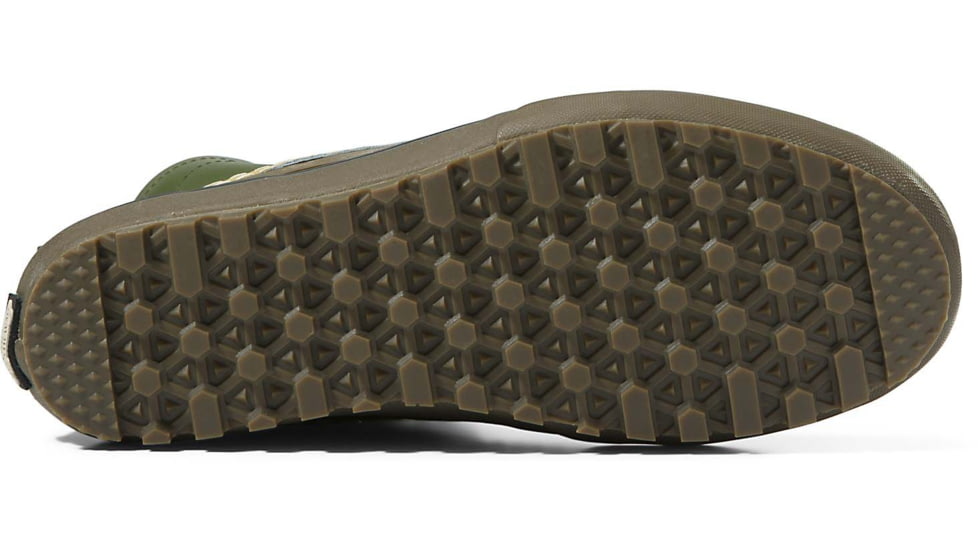 Vans Standard Mid Snow MTE Shoes, Green/Gum, 10, VN0A5JHZ17P1-M-10