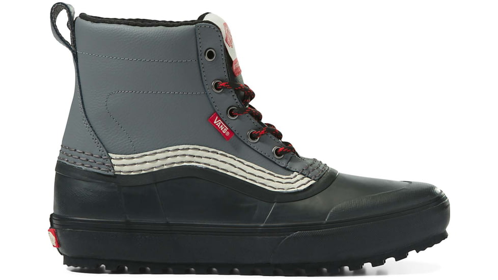 Vans Standard Mid Snow MTE Shoes, Grey/Black, 10, VN0A5JHZN431-M-10