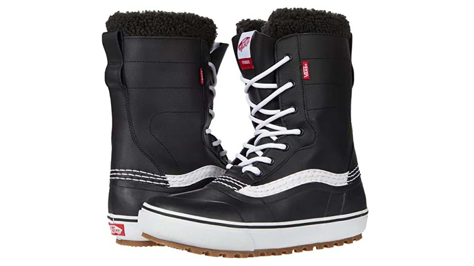 Vans Standard MTE Winter Boot, Black/White, 9 US, VN0A54FR-Y28-9