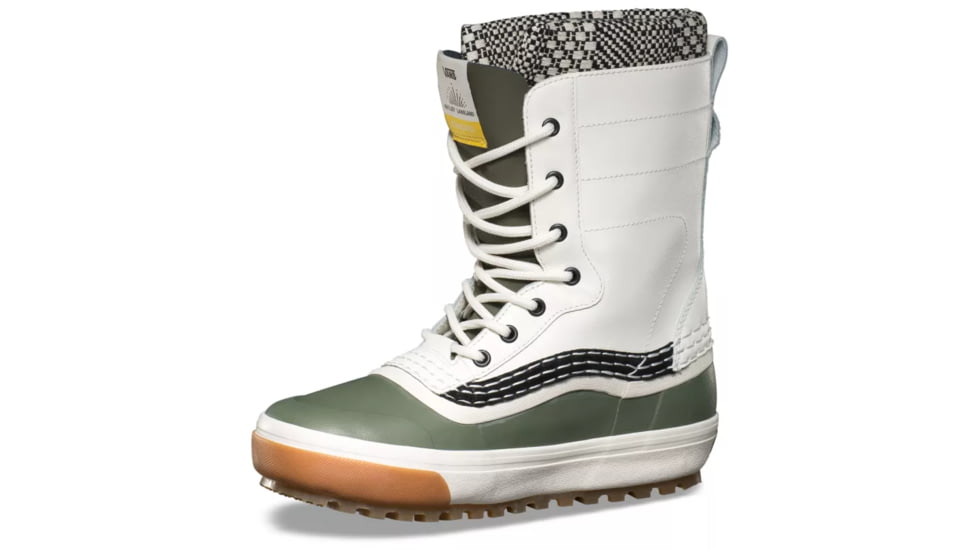 Vans Standard MTE Winter Boot, Marshmallow/Beetle, 4.5 US, VN0A54FR-0CH-4.5