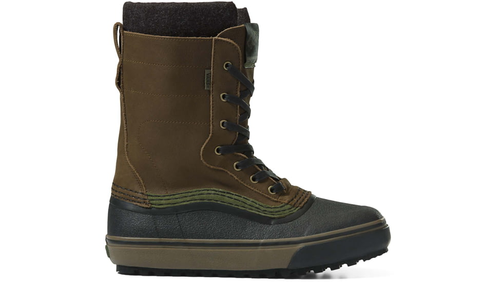 Vans Standard Zip Snow MTE Shoes, Brown/Black, 11.5, VN0A5JI5Y491-M-11.5