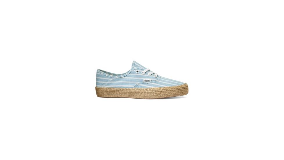 Vans U Authentic Esp Casual Boot, Striped Linen Alaskan Blue/True White, 5.5 US, VN0A3WLOVL2-5.5 US/7 US