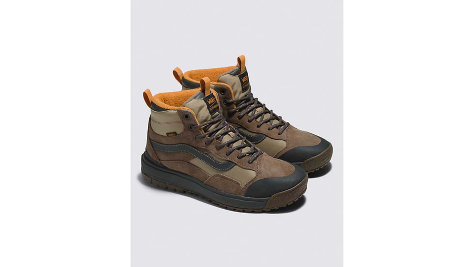 Vans U Ultrarange Exo HI MTE-1 Shoes, Dark Brown/Multi, 11, VN0A5KS5BF61-9.5
