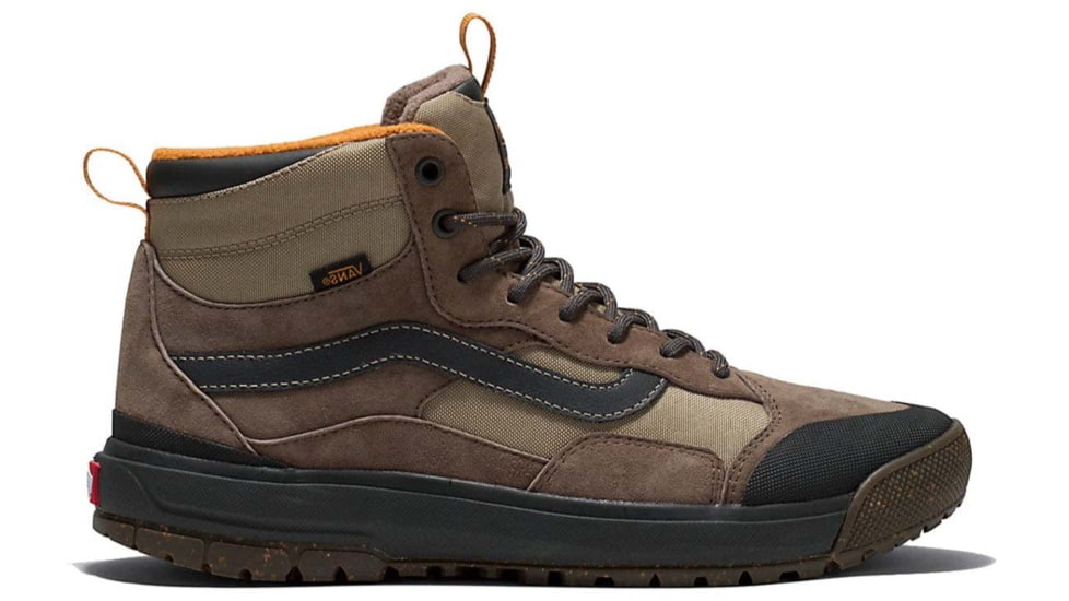 Vans U Ultrarange Exo HI MTE-1 Shoes, Dark Brown/Multi, 11.5, VN0A5KS5BF61-10