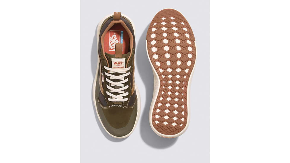 Vans U Ultrarange Exo SE Shoes, Dark Olive, 13, VN0A4UWMDOL1-11.5