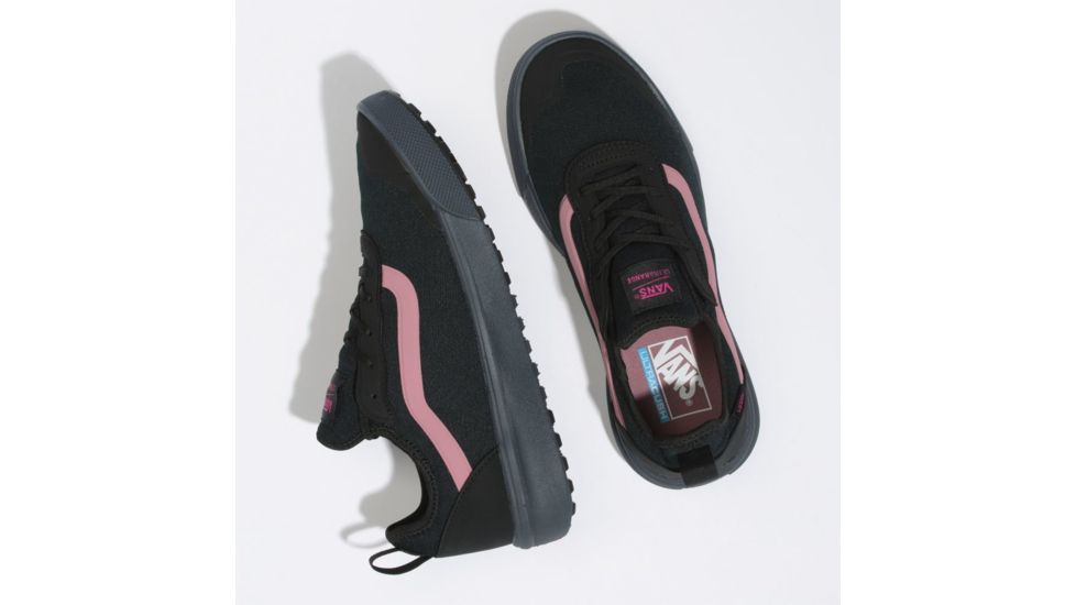 Vans Ultrarange AC Shoes, Black/Ebony, Mens 11, Womens 12.5, VN0A3MVQB5B-BLACK-11