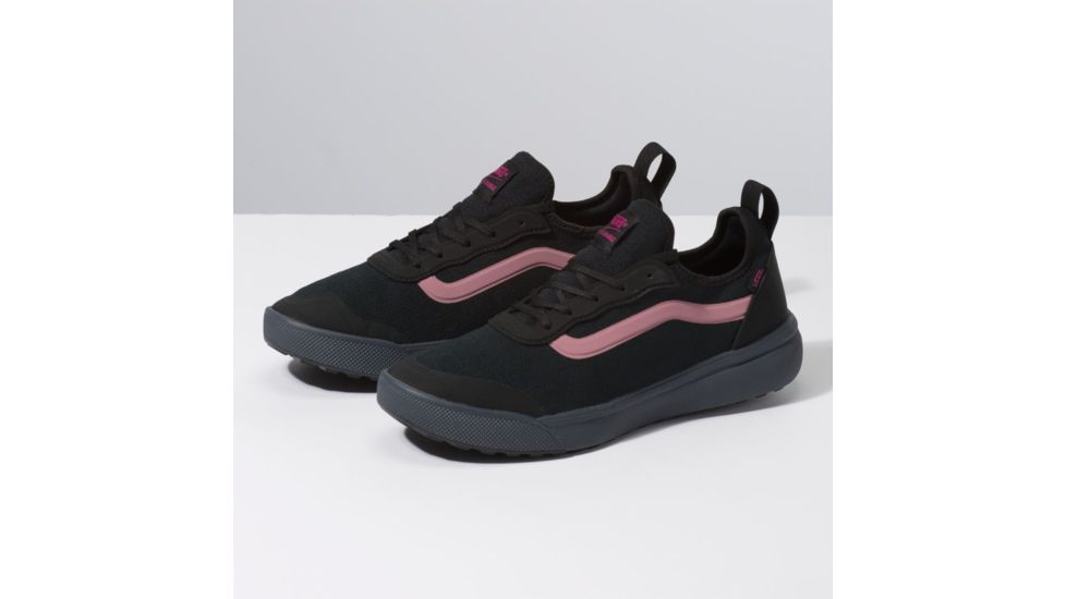 Vans Ultrarange AC Shoes, Black/Ebony, Mens 11, Womens 12.5, VN0A3MVQB5B-BLACK-11