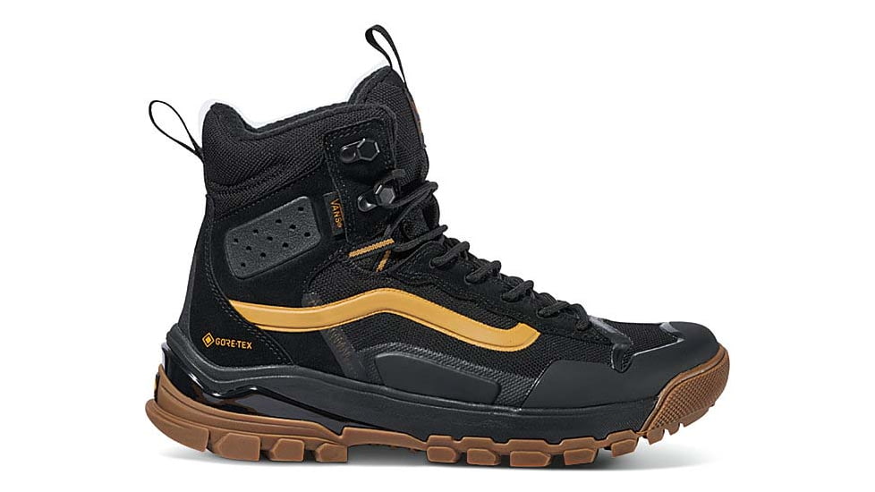 Vans Ultrarange Exo HI Gore-Tex MTE-3 Hiking Shoes - Mens, Black/Gold, 10.5M/12W, VN0A5JHXZX1110500M