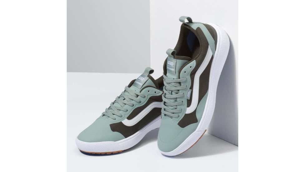 Vans Ultrarange Exo Shoes, Green Milieu/True White, 12, VN0A4U1KBAI1-12