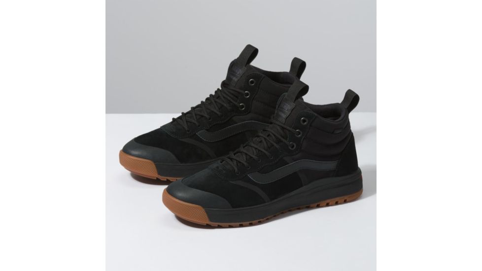 Vans Ultrarange Hi DL MTE Shoes, Black/Black, Mens 5, Womens 6.5, VN0A4BU5DW8-BLACK-5