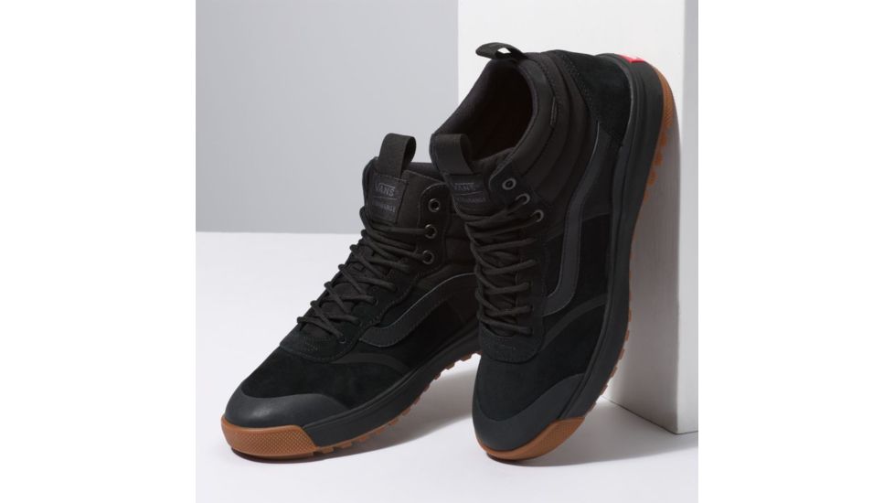 Vans Ultrarange Hi DL MTE Shoes, Black/Black, Mens 5, Womens 6.5, VN0A4BU5DW8-BLACK-5