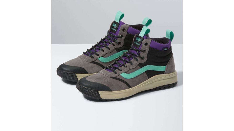 Vans Ultrarange Hi Dl Mte Shoes, Pewter/Eucalyptus, 11, VN0A4BU5XV3-PE-11