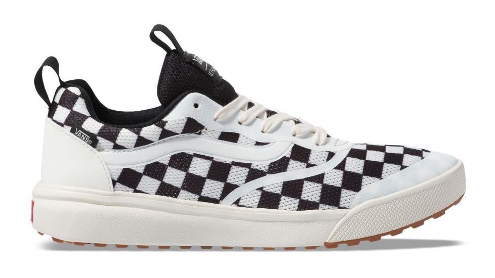 Vans Ultrarange Rapidweld Casual Boot, Checkerboard Marshmallow/Black, 10.5 US, VN0A3MVUQ4O-10.5 US/12 US