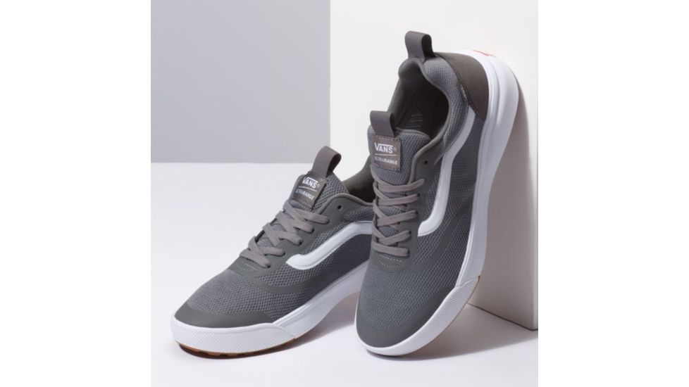 Vans Ultrarange Rapidweld Casual Shoes, Pewter/True White, Mens 8.5 US, Womens 10 US, VN0A3MVU195-8-5-US-10-US