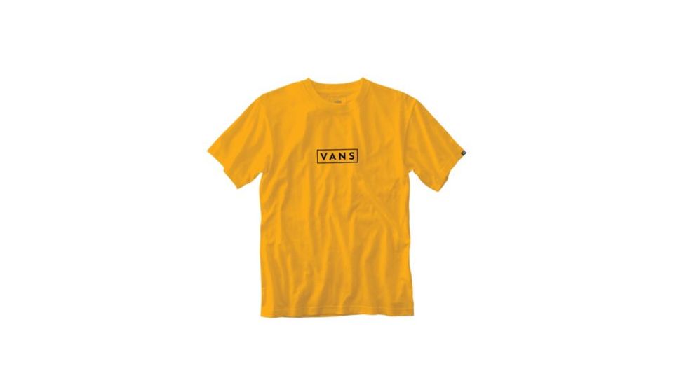 Vans Vans Easy Box Short Sleeve T-Shirt - Mens, Gold Fusion, Large, VN0A3HRE6U4-Large