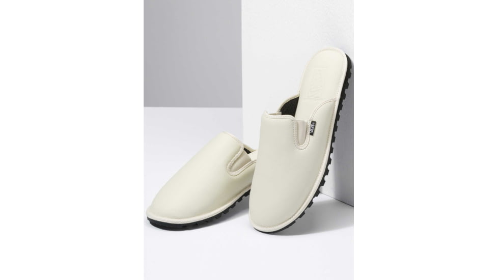 Vans Mountain Mule Vansguard Slippers, Bone/Black, 11, VN0A5JI6235-11