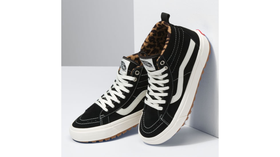 Vans Fu SK8-HI MTE-1 Shoes, 6.5 US M, 8 US W, Black/Leopard, VN0A5HZY6D81-M-6.5