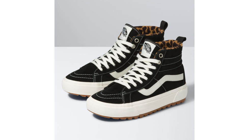 Vans Fu SK8-HI MTE-1 Shoes, 6.5 US M, 8 US W, Black/Leopard, VN0A5HZY6D81-M-6.5
