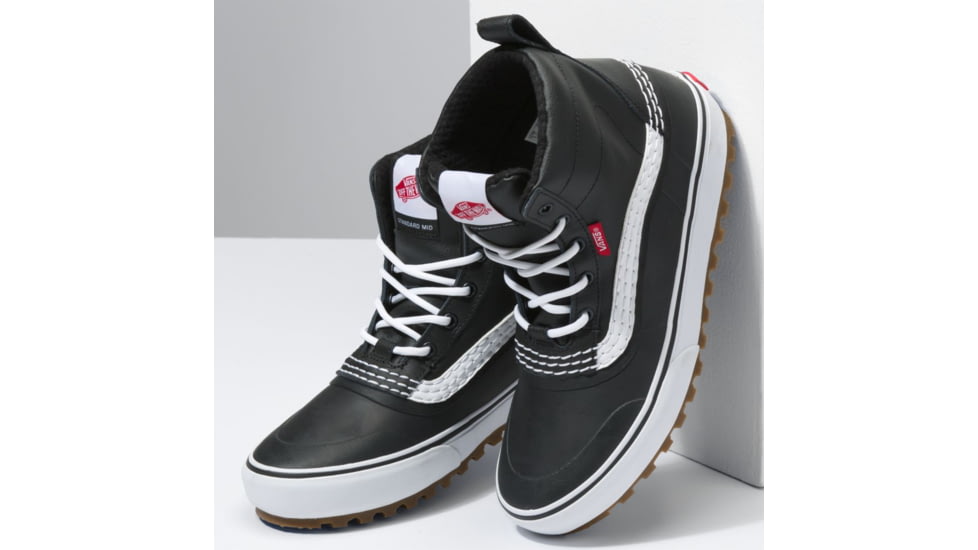 Vans Vans Standard Mid MTE Winter Boot, Black/White, 9.5, VN0A5JHZY28-9.5