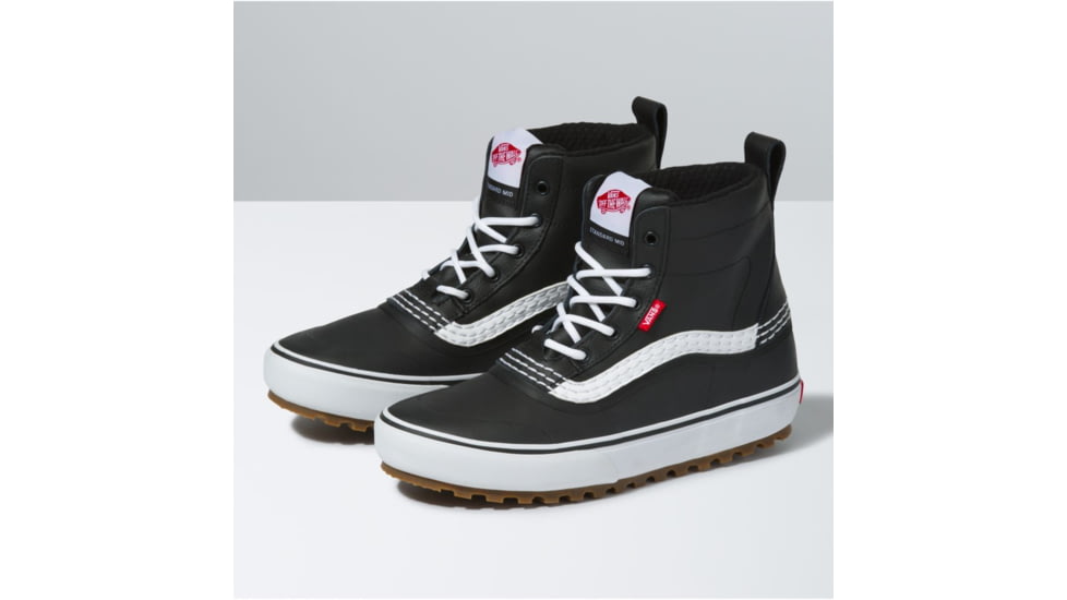 Vans Vans Standard Mid MTE Winter Boot, Black/White, 9.5, VN0A5JHZY28-9.5