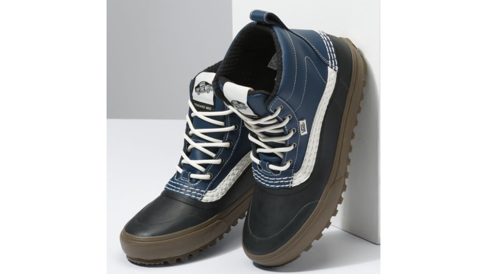 Vans Vans Standard Mid MTE Winter Boot, Navy/Gum, 12, VN0A5JHZNGM-12