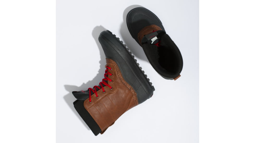 Vans Vans Standard MTE Winter Boot, Brown/Red, 9, VN0A5JI1BRX-9