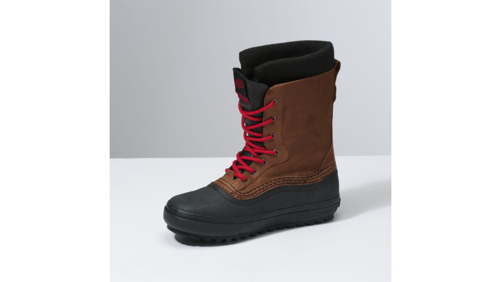 Vans Vans Standard MTE Winter Boot, Brown/Red, 9, VN0A5JI1BRX-9